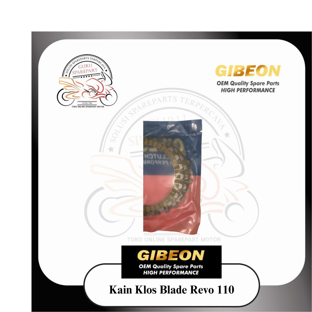 Gibeon Kain Klos Kampas Kopling Blade Revo 110 2009 KWB PAPER