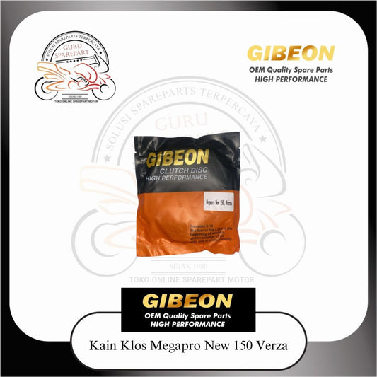 Gibeon Kain Klos Kampas Kopling Megapro New 150 Verza KRM KPM KYE K18 PAPER