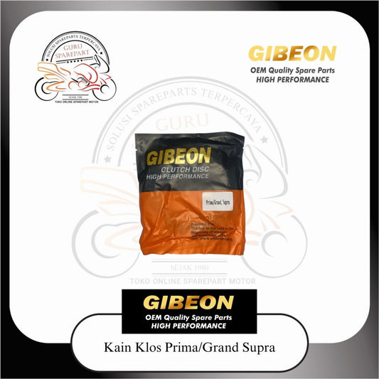 Gibeon Kain Klos Kampas Kopling Prima Grand Supra 166 KEV GN5 RUBBER