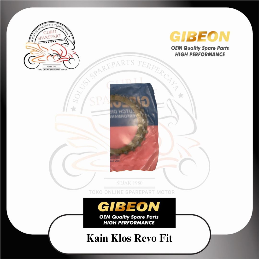Gibeon Kain Klos Kampas Kopling Revo Fit Revo Abs 2010-sekarang KWW PAPER