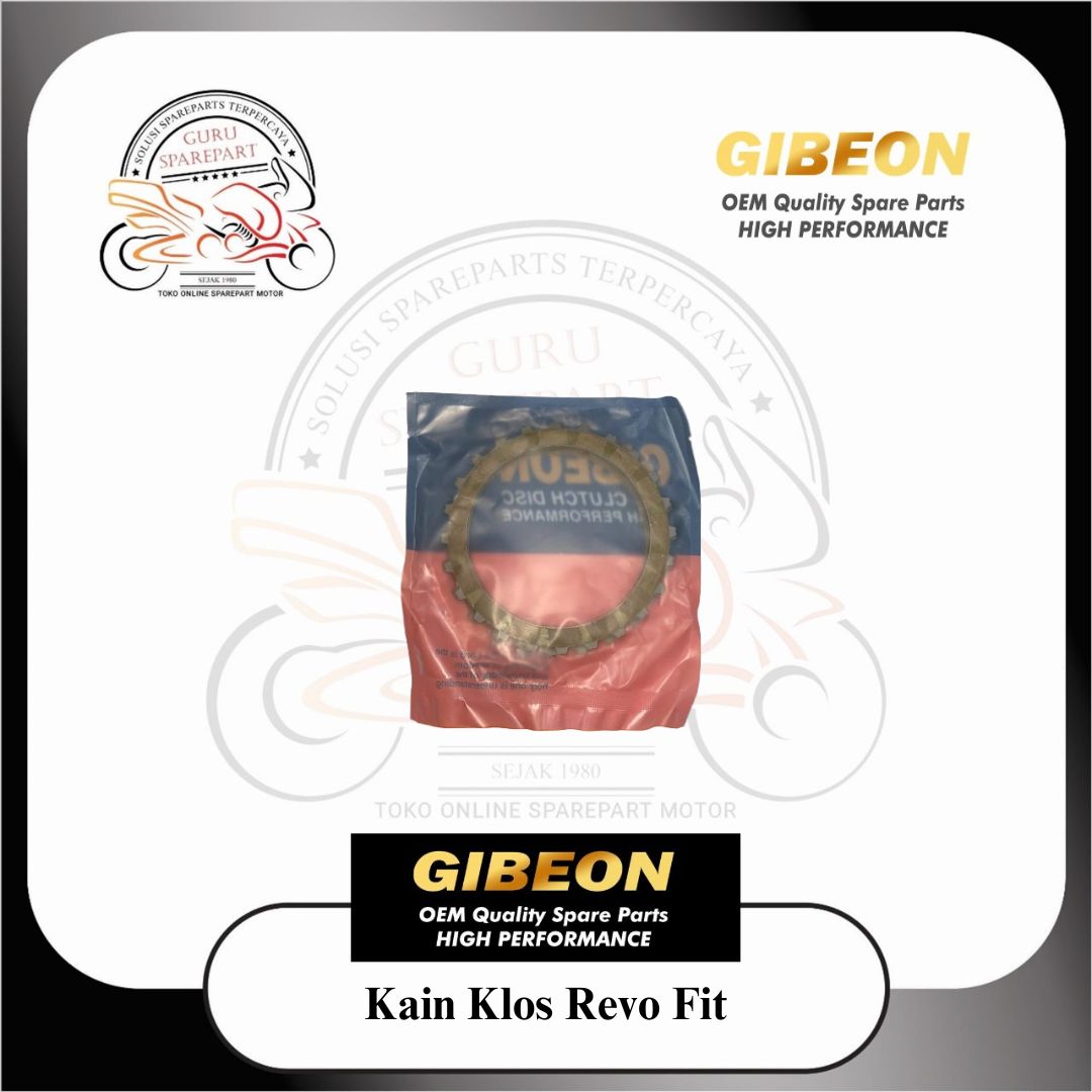 Gibeon Kain Klos Kampas Kopling Revo Fit Revo Abs 2010-sekarang KWW PAPER