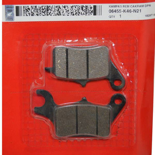 Honda kampas rem  cakram depan beat esp new, Scoopy esp, vario 110 fi 06455K46N21 Dispad