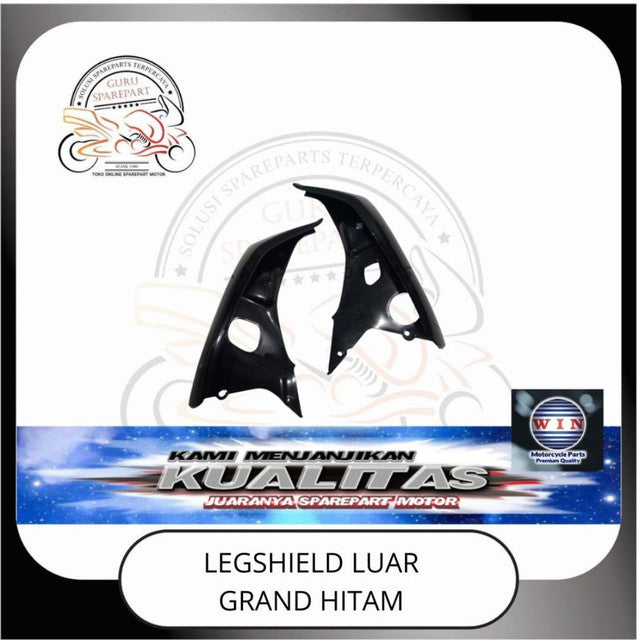 WIN Cover Body Panel Depan Spakbor Honda Grand GN5 Hitam