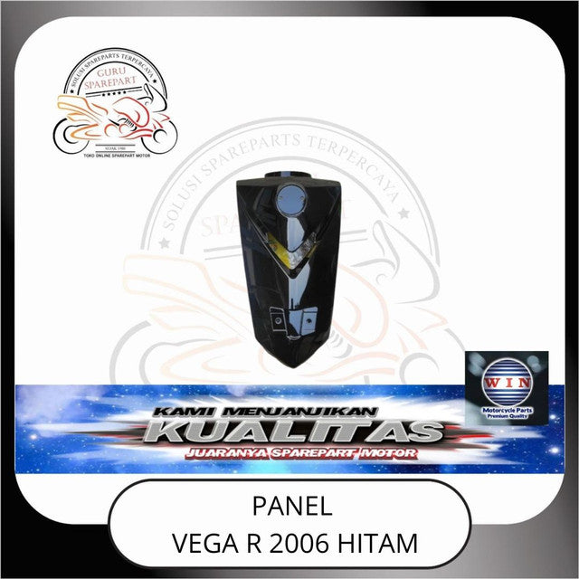 WIN Cover Body Halus Panel Depan Spakbor Yamaha Vega R 2006 3S0 Hitam
