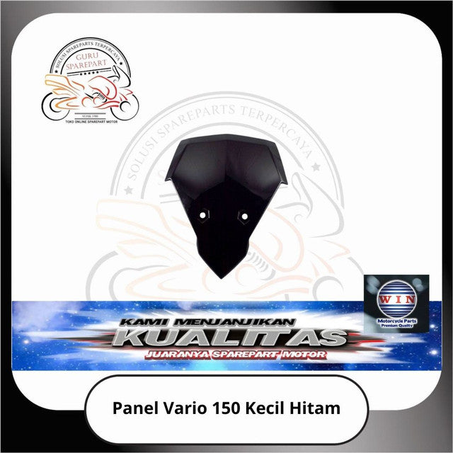 WIN Cover Body Halus Panel Depan Spakbor Honda Vario 150 Hitam