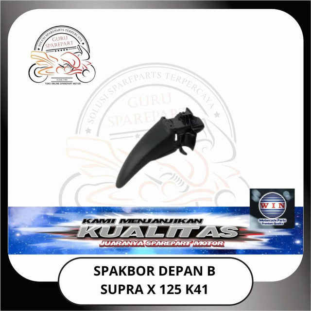 WIN Cover Body Kasar Honda Supra X 125 2014 K41 Hitam