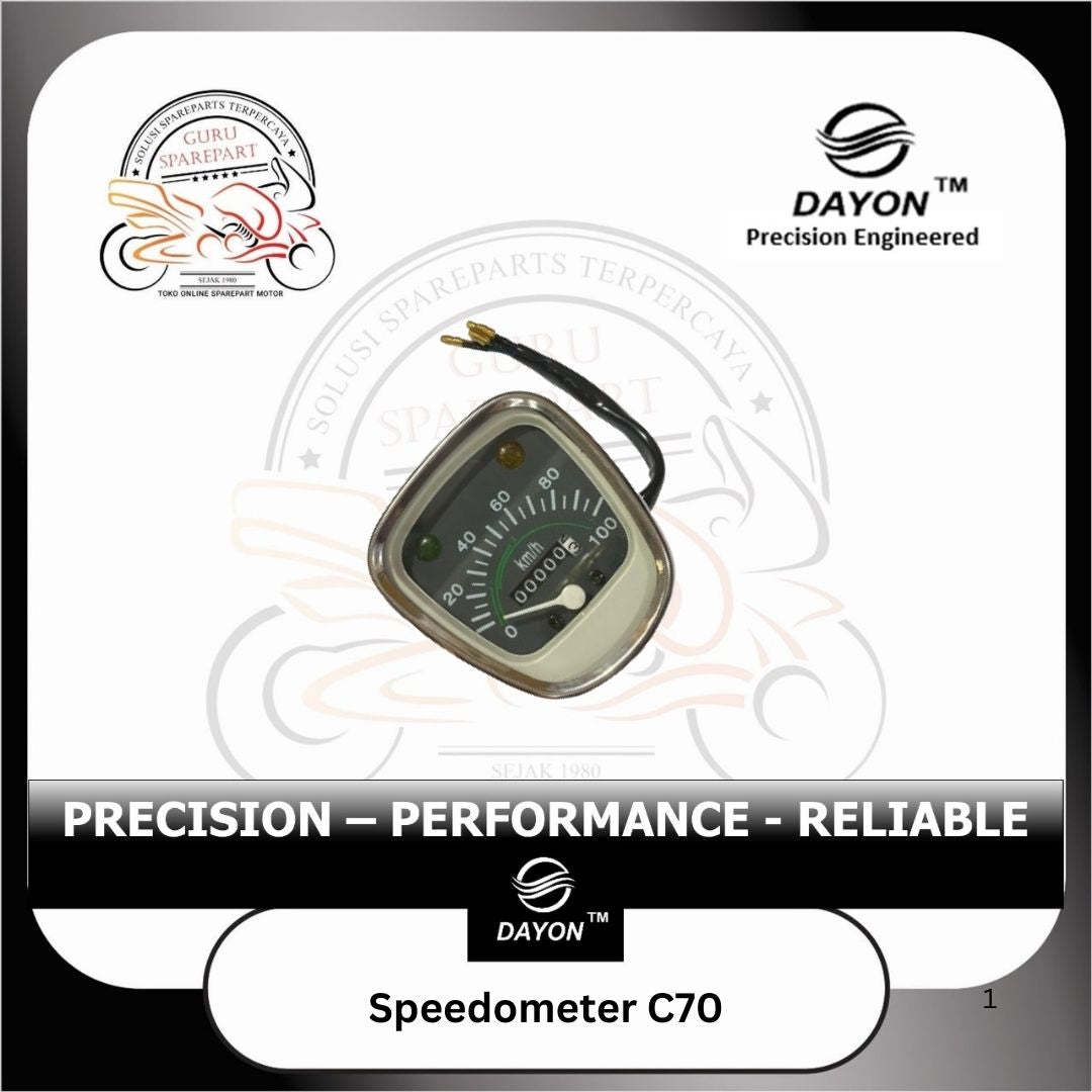 Speedo Spido meter  C70 Kilometer  Standar Clasic Komplit