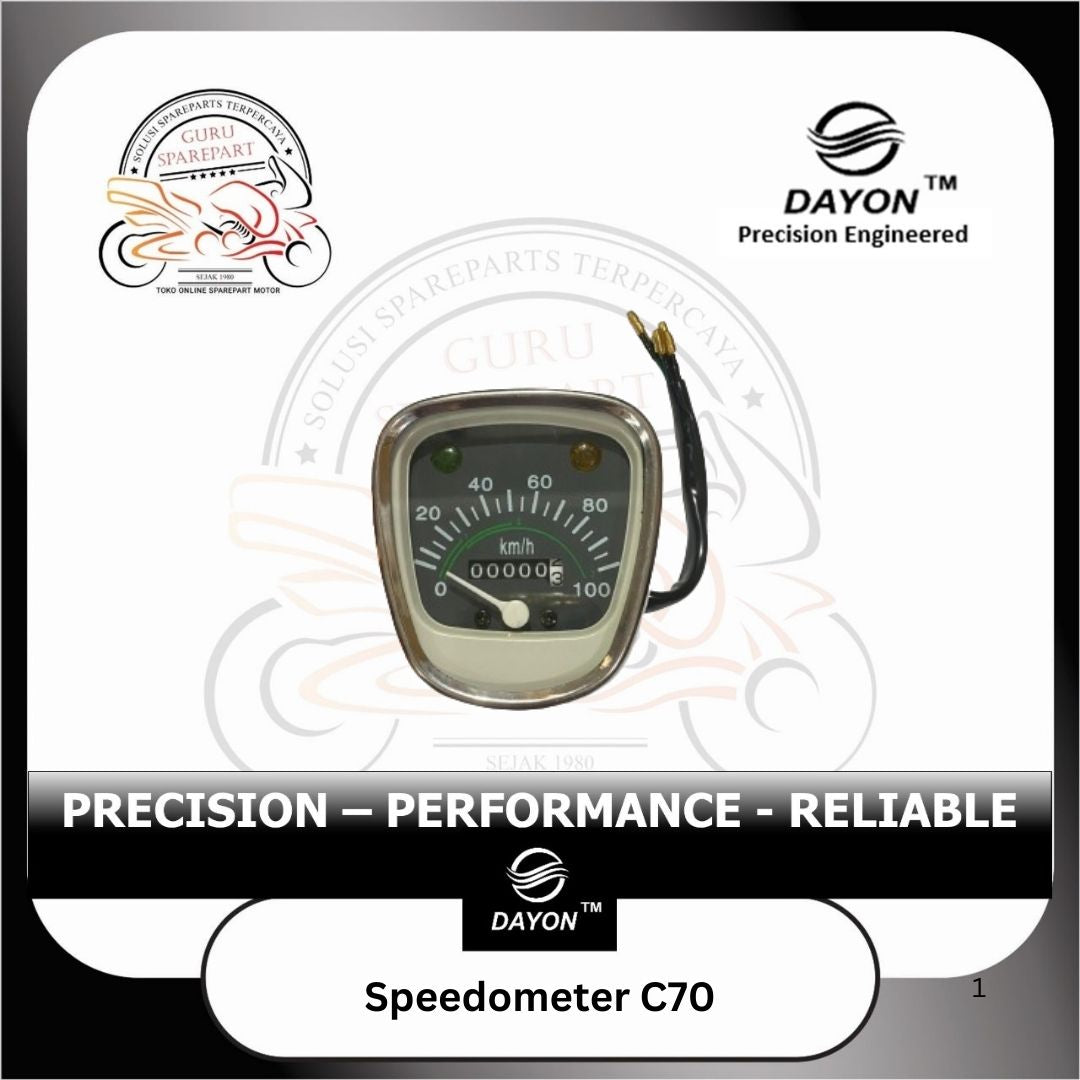 Speedo Spido meter  C70 Kilometer  Standar Clasic Komplit