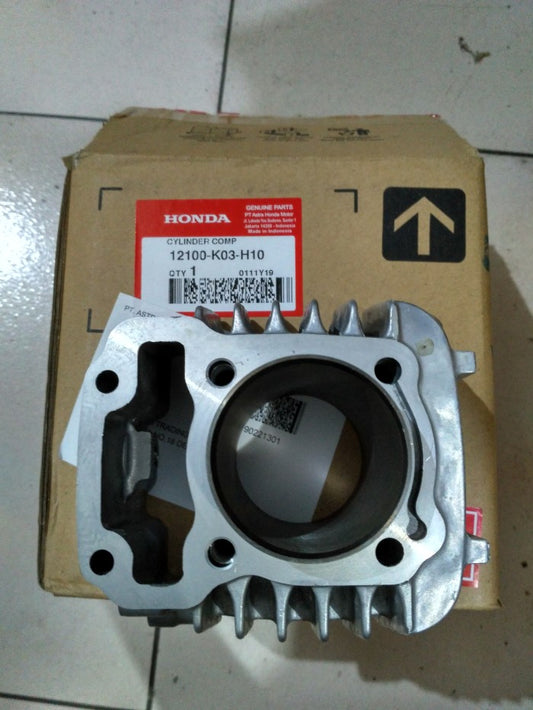 BLOK SEHER REVO FI CYLINDER BLOCK 12100-K03-H10 ORIGINAL
