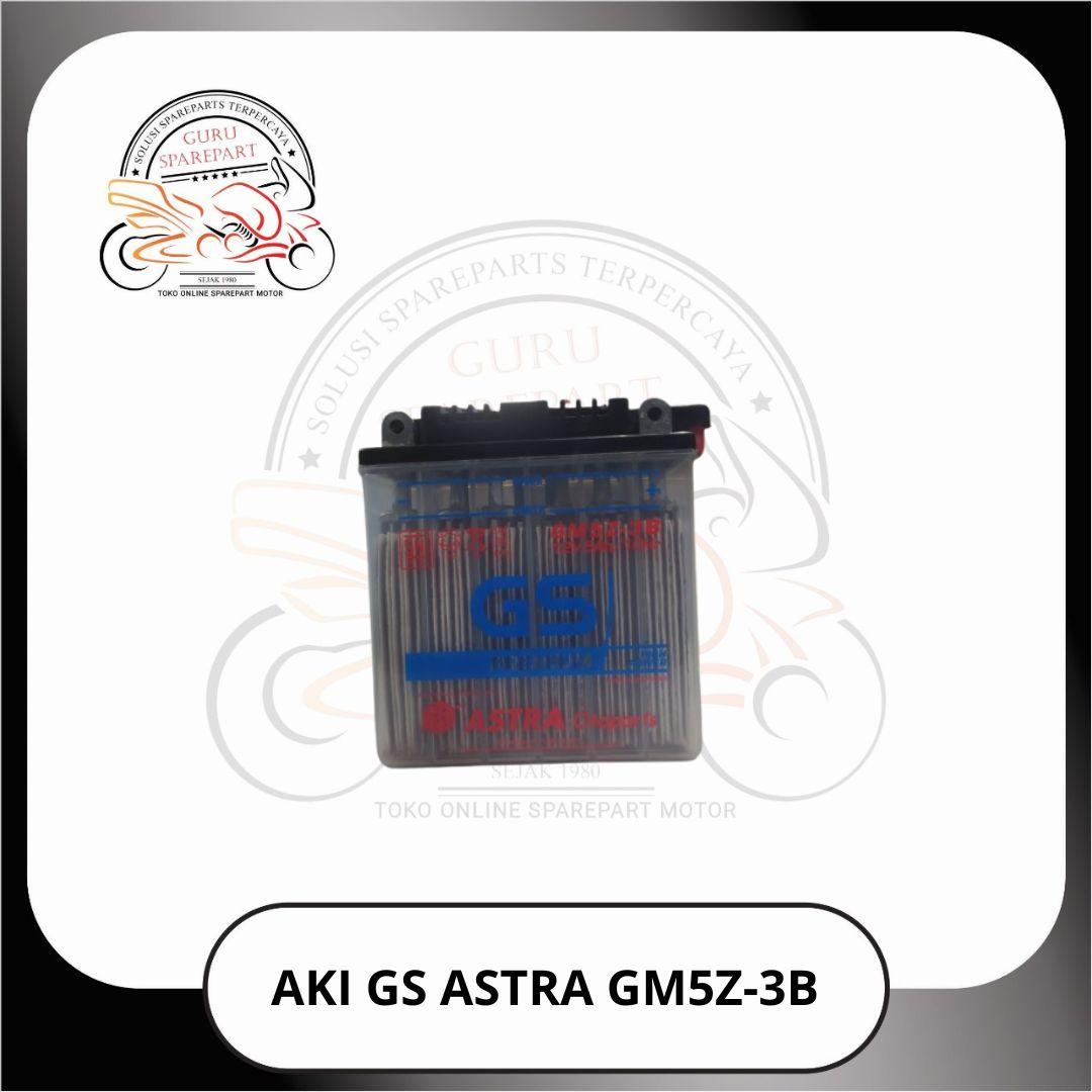 GS ASTRA Aki baterai basah motor suprax mio rxk satria 5bp thunder 1s7