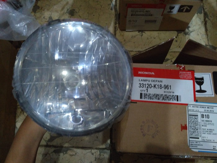 LAMPU DEPAN CBVERZA CB150VERZA ONLY 33120-K18-961