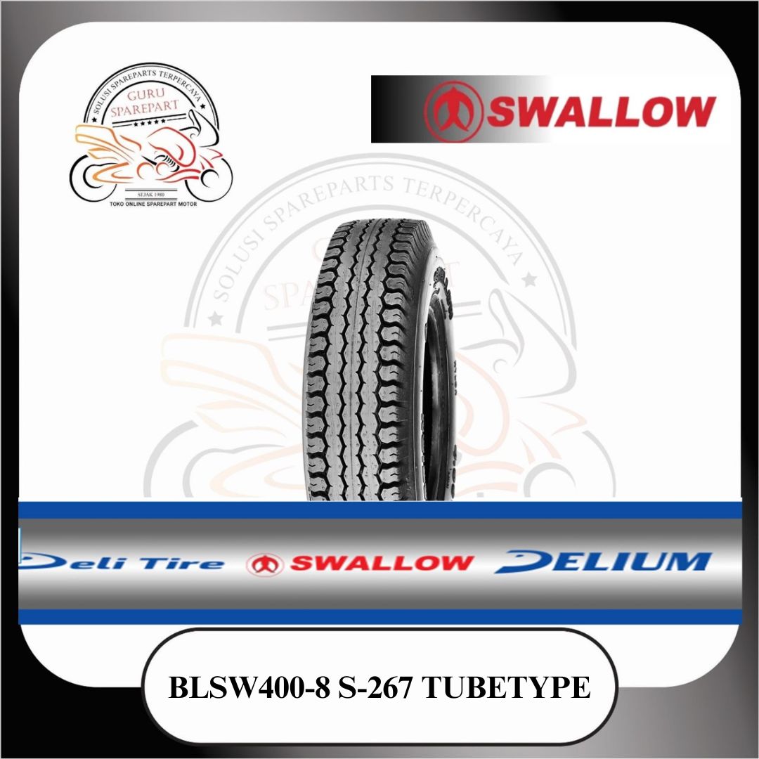 Ban Luar Swallow 400-8 S-267 Tubetype