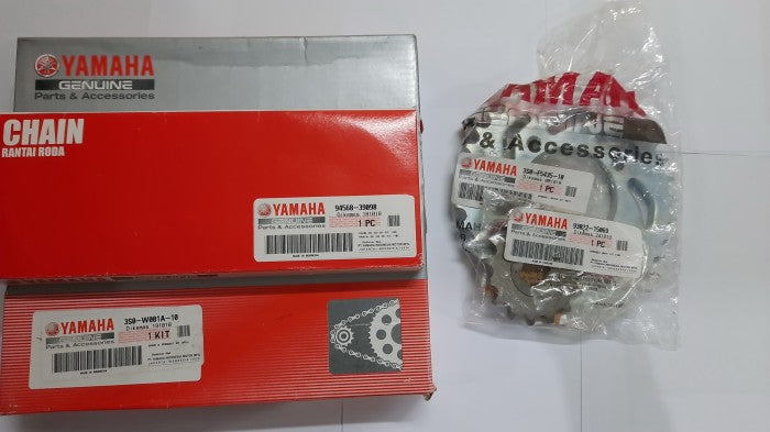 GEAR SET VEGAR NEW GIR TARIK N RANTAI 3S0-W001A-10 ORIGINAL