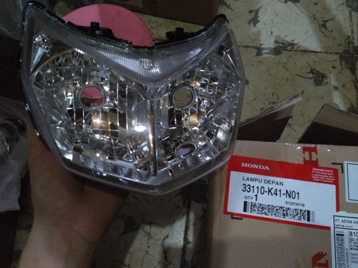 LAMPU DEPAN SUPRAX125 FI INJECTION 2014 ONLY 33110-K41-N01