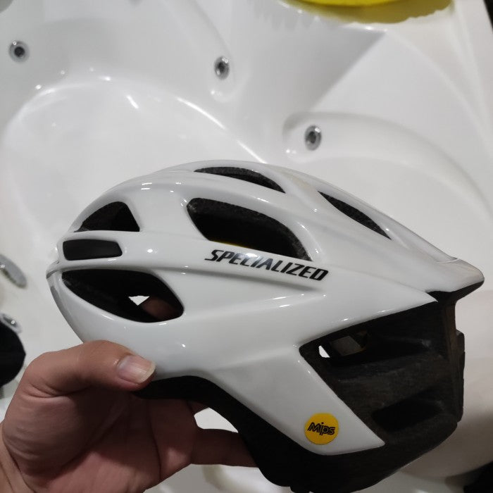 helm specialized chamonix mips putih helmet sepeda white