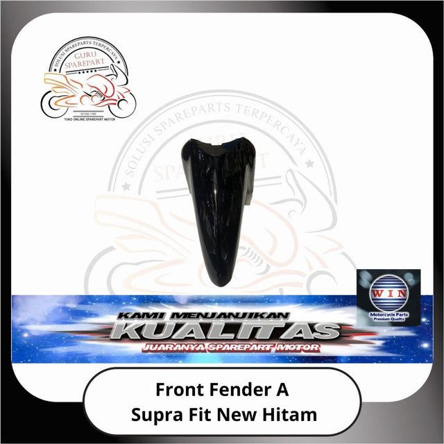WIN cover body halus panel depan spakbor Legshield Supra Fit New Cakram KTL 2007