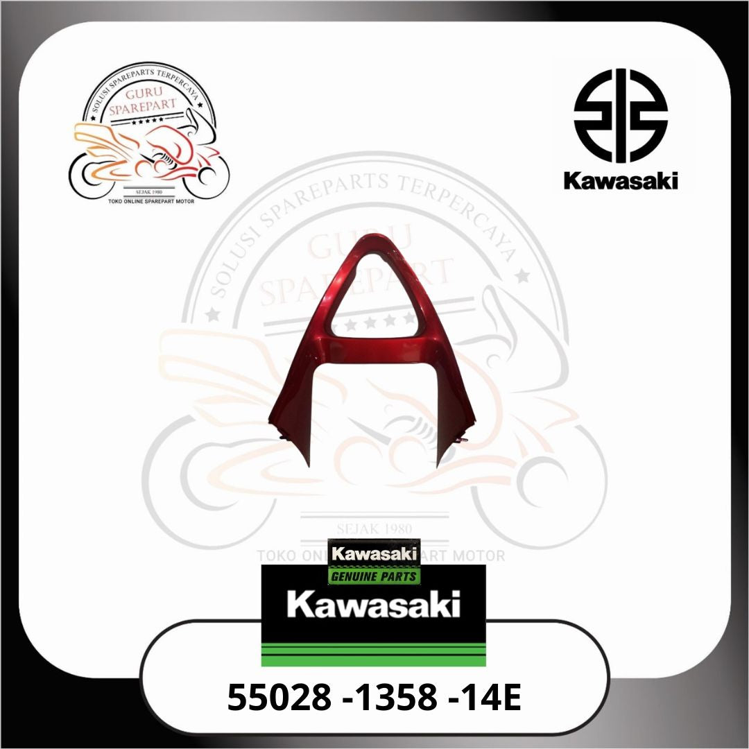 Kawasaki Cowling Inner Fairing Bawah Ninja RR OLD Original 55028-1358-14E