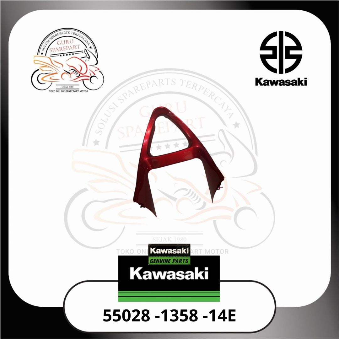 Kawasaki Cowling Inner Fairing Bawah Ninja RR OLD Original 55028-1358-14E