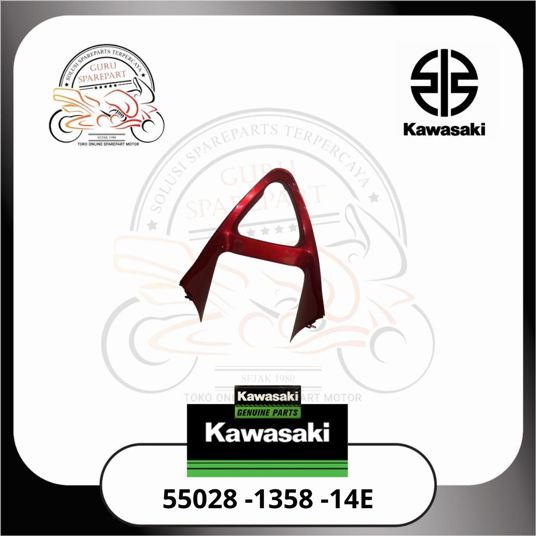Kawasaki Cowling Inner Fairing Bawah Ninja RR OLD Original 55028-1358-14E