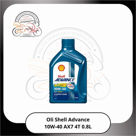 Oli Shell Advance AX7 Synthetic Based 10W40 4T 0,8LT