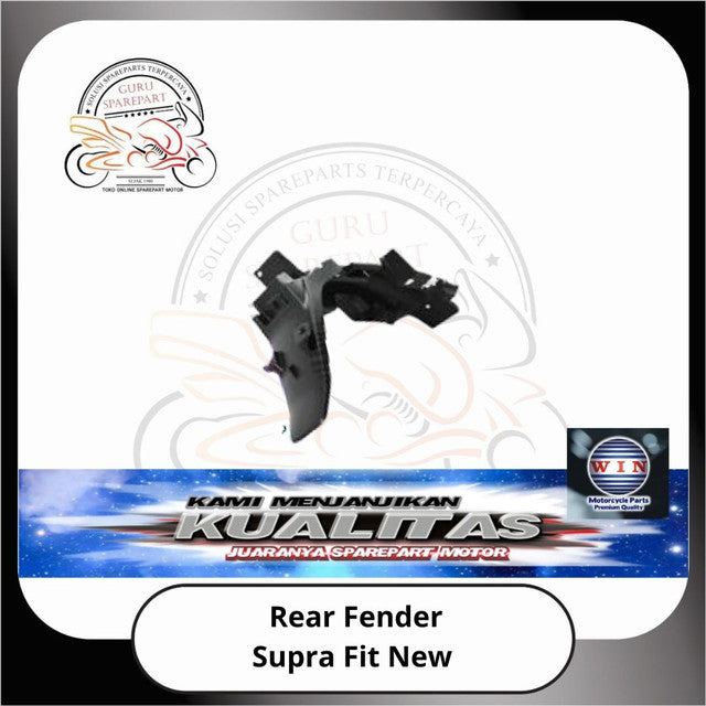 WIN Cover Body Kasar Legshield Honda Supra Fit New Cakram KTL 2007