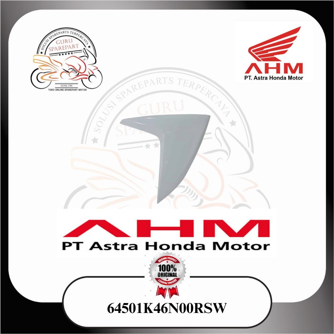 Honda Cover Kanan Depan Putih Vario 110 eSP 64501K46N00RSW