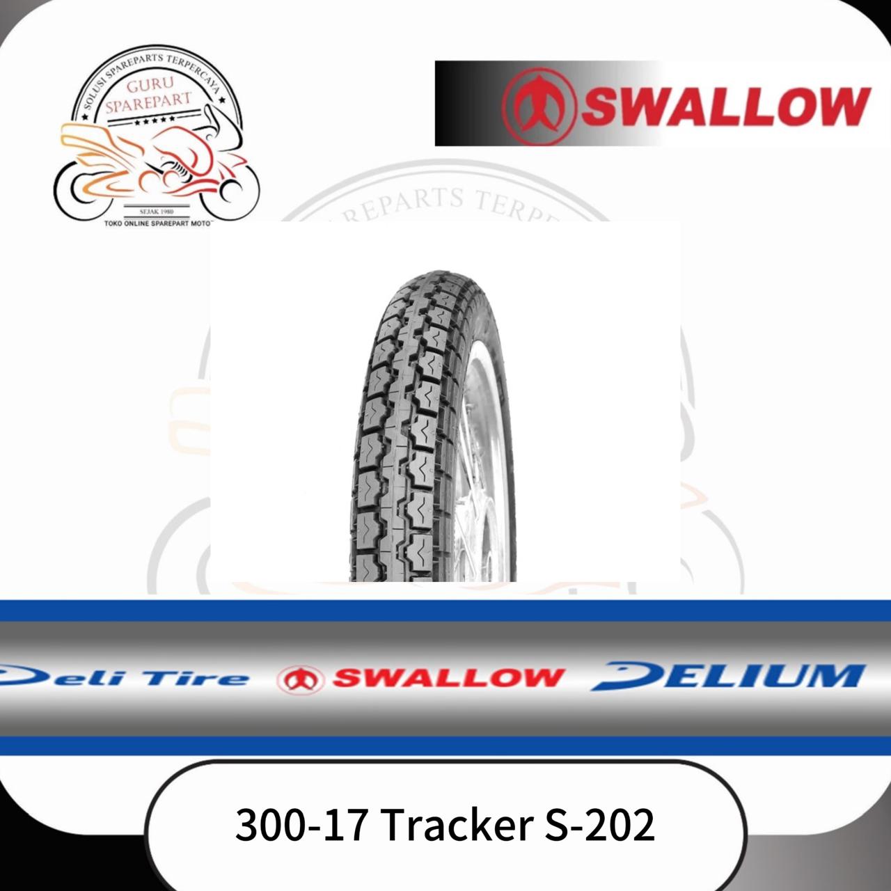 Ban Luar Swallow 300-17 Trackers S-202 Tubetype
